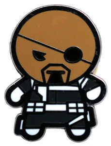2015 Disney Marvel Kawaii Art Collection Mystery Pouch Nick Fury Pin Rare - Picture 1 of 1