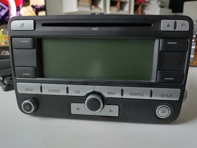 VW Autoradio CD Navigation 1K0035191D / 1K0 035 191 D / 7612002044 - Bild 1 von 3