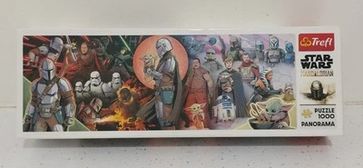 Star Wars Mandalorian Trefl Jigsaw Puzzle 1000 Pieces - Complete - image 1 of 4