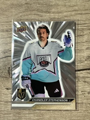 2023-24 Upper Deck Extended - All-Star Team Chandler Stephenson #694 Outburst - Image 1 of 2