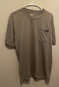 Genuine Dickies Short Sleeve Pocket Tee Gray Size Large Polyester - Picture 1 of 5