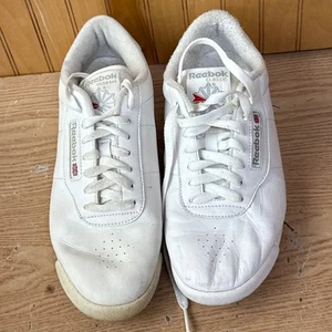 Zapatillas Reebok Clásicas de Cuero Blanco Estilo Vintage Para Hombre Talla 9.5 - Imagen 1 de 6