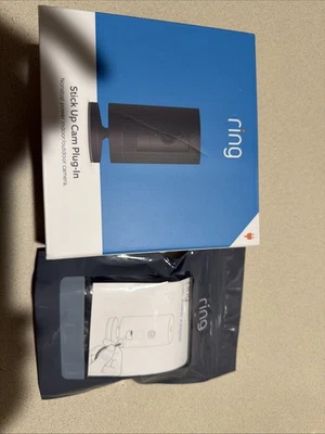 Ring Stick Up Cam Plug-In Indoor/Outdoor 1080p Security Camera - Black - Image 1 of 4