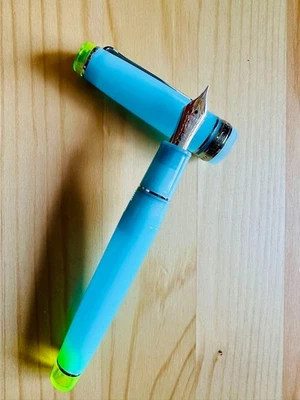 Pluma Estilográfica SAILOR Azul Laguna Cóctel Plumín F 21K Instrumento de Escritura Herramienta Foto 1 de 4