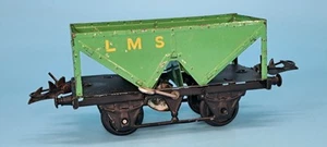 Hornby Vintage 0 Gauge Tin Plate Operating Hopper Wagon - Picture 1 of 9
