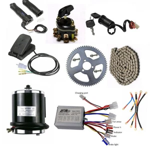 500W 24V Brush Electric E bike Motor Controller Scooter kit for ATV Razor Quad - Picture 1 of 10