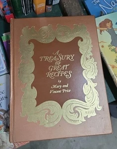 A Treasury of Great Recipes Mary & Vincent Price - 1965 First Printing Cookbook - Foto 1 di 8