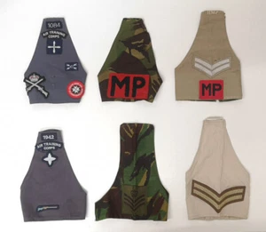 British Army Brassards Armelets Various Camo Colour Pattern with Various Badges - Picture 1 of 33