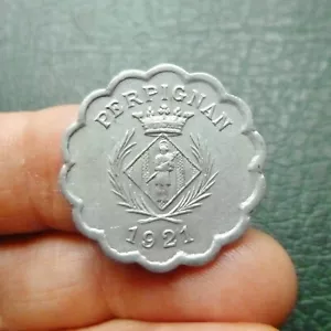 Perpignan - Chambre Syndicale des Commerçants - 25 Cent. 1921 - Imagen 1 de 2
