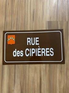 Porcelain French Street Sign - Picture 1 of 2