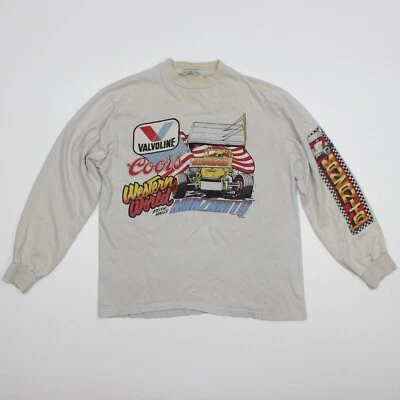 VTG 86' Western World Championship Manzanita Keith Hall's Racing T Shirt Foto 1 de 4
