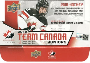 2019 UD TEAM CANADA JUNIORS BASE & PROGRAM OF EXCELLENCE FREE COMBINED SHIPPING - Picture 1 of 1