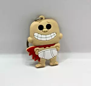 Captain Underpants Keyring Funny Cartoon Keyring Captain Underpants Novelty Gift - Picture 1 of 3