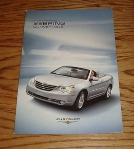 Original 2008 Chrysler Sebring Cabrio Deluxe Verkaufsprospekt 08 - Bild 1 von 2