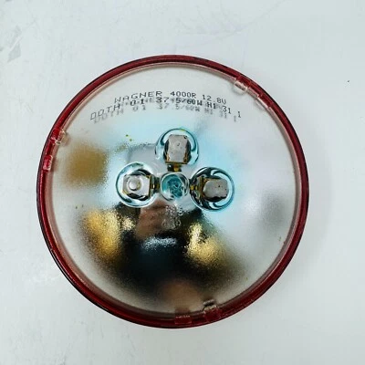 Wagner 4000R Sealed Beam Off Road Lighting Lamp Light Bulb 12.8V RED Headlamp - Image 1 of 4