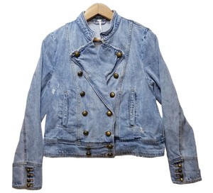 Free People Military Jacket Denim Coats 