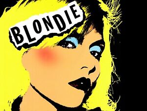 Blondie, Retro replica vintage style metal tin sign gift Man cave