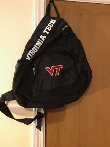 Virginia Tech Hokies Crossbody Backpack SUPER STRONG BALLISTIC NYLON  BEST Singl Cover