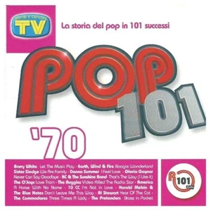 Pop 101 '70 Vol.1 CD 10cc,America,Barry White,Sister Sledge,Donna Summer,Gloria - Imagen 1 de 1
