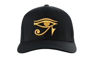 PERSONALIZABLE OJO DE RA HORUS Sombrero Bordado Béisbol ANTIGUO EGIPCIO Illuminati - Imagen 1 de 3