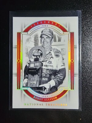 BOBBY ALLISON LEGENDS 2024 Panini National Treasures Racing #10/10 CHAMPION GOLD - Image 1 of 2