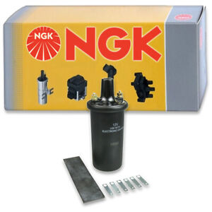 1 pc NGK Ignition Coil for 1979-1983 Plymouth Sapporo 2.6L L4 - Spark Plug bq
