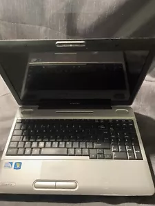 Toshiba Satellite L500-19X 15.6-Inch Laptop (Pentium Untested No Psu Cheap - Picture 1 of 11