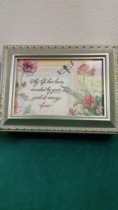 cottage garden musical jewelry box - Picture 1 of 8