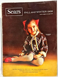 Sears Catalog Fall and Winter 1968 Vintage Sears Roebuck & Co., Chicago Illinois - Imagen 1 de 9