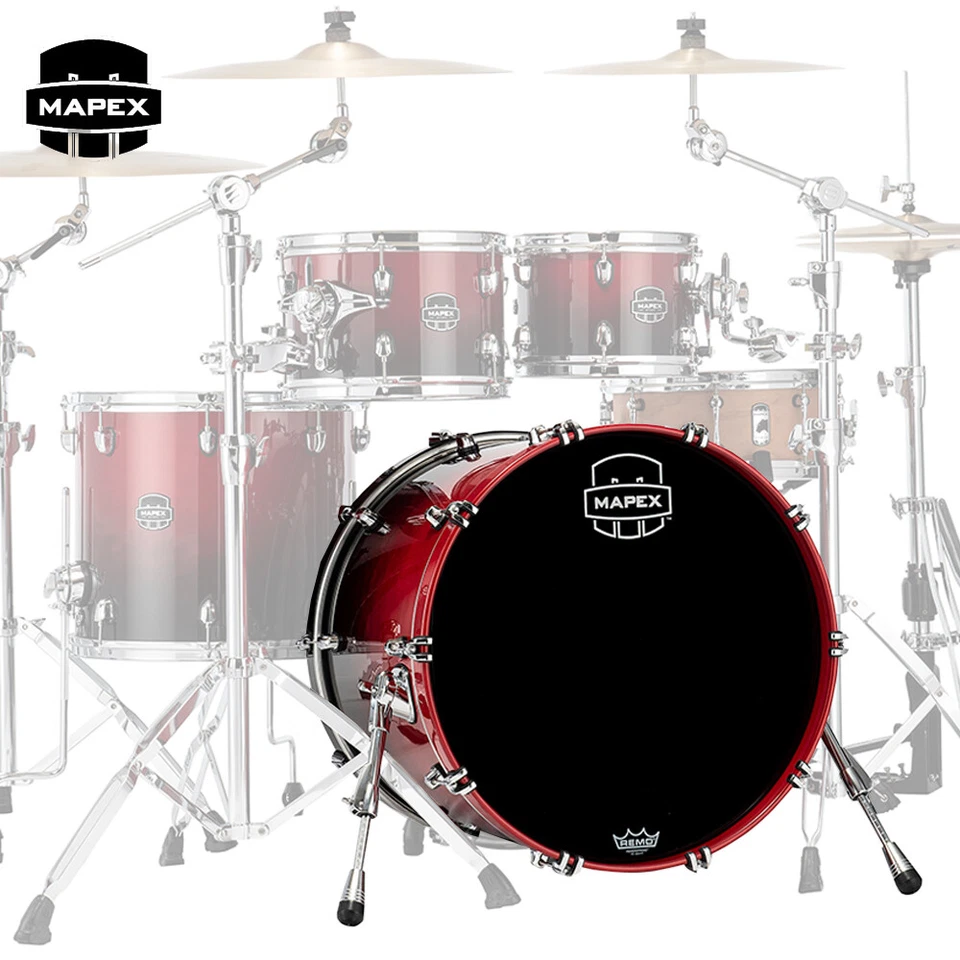 Bajo Mapex Saturn 22" x 16" arce/nogal Scarlet Fade SRB2216ARQ Foto 1 de 1