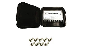 Aerial Splitter 8 Way TV External Masthead Outdoor Distribution 9 x F (7) ariel - Picture 1 of 3