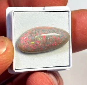 7.00 crt Olympic free form Opal red multicoloured Australian loose gem OPL080 - Imagen 1 de 10
