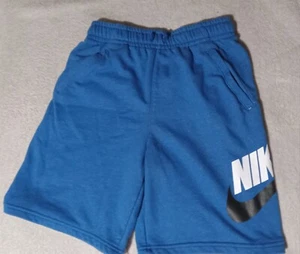 Nike Youth Xl Shorts Blue, Blue Nike Shorts Sz Youth Xl, Nike Sweat Shorts Blue - Picture 1 of 3