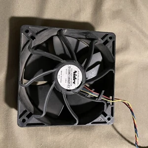 Nidec G1238C12B8ZP-C1 12V 1.85A 12038 120mm PWM4-wire cooling fan Tested - Picture 1 of 4