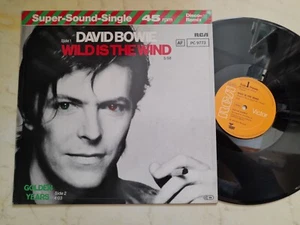 DAVID BOWIE Wild Is The Wind *1976 GERMAN SUPER-SOUND-MAXI DISCO-REMIX VINYL* - Foto 1 di 4