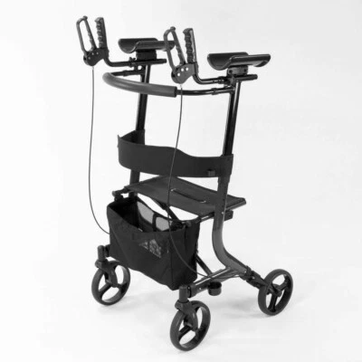 ELITE CARE Upright Forearm walker rollator adjustable lightweight wheeled walking frame