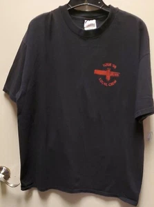 Camisa Brooks Dunn Reba 1998 Local Crew Negra Talla XL Música Country Ss99 - Imagen 1 de 4