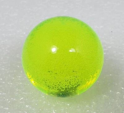 Japan Seimitsu Transparent Bubble Green Ball Top Video Arcade Joystick Parts - Image 1 of 4