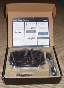 Asus RT-AX58U, AX3000 Router Dual Band Wi-Fi-6 con scatola, cavi e istruzioni! - Foto 1 di 5