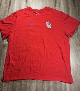 Nike USA Soccer Shirt Christian Pulisic Red Athletic Cut Men’s 2XL - Picture 1 of 5
