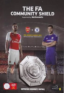 * ARSENAL v CHELSEA - 2015 COMMUNITY SHIELD - MINT PROGRAMME (2nd August 2015) * - Picture 1 of 1