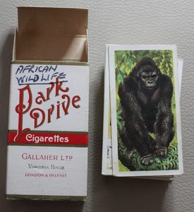 BROOKE BOND TEA CARDS AFRICAN WILD LIFE COMPLETE 50 CARD SET #TBF12 - Picture 1 of 11