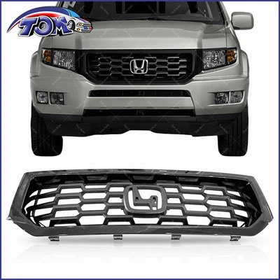 Brand New Grille Grill For 2012-2014 Honda Ridgline 71100SJCA61ZA 71100-SJC-A6 Foto 1 de 4