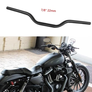 For Harley Sportster XL 1200 883 Motorcycle 22mm 7/8'' Handlebars Drag Bars - Picture 1 of 12