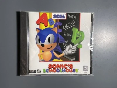 BRAND NEW SEALED Sonic's Schoolhouse PC Computer CD Game Sega Entertainment - Image 1 of 4