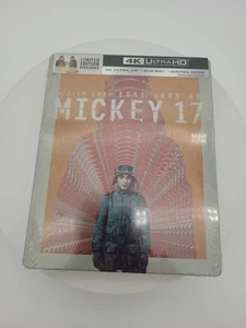 Mickey 17 (Steelbook) [New 4K UHD Blu-ray] With Blu-Ray, Steelbook, 4K Mastering - Picture 1 of 5
