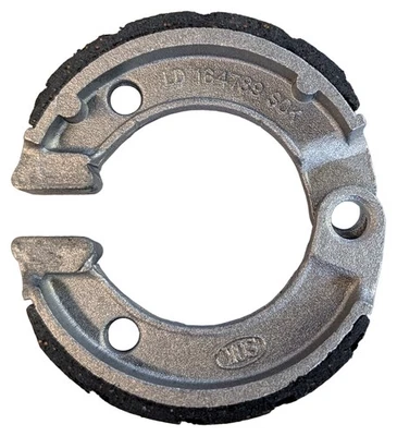 Zapata de freno delantera ranurada Emgo para Honda 88-94 Elite 50SR SA50 1987 Elite SE50PH Foto 1 de 3