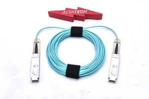 Dell XFDRT Dell 100G QSFP28 TO QSFP28 Active Optical Cable 10M 0XFDRT - Picture 1 of 9