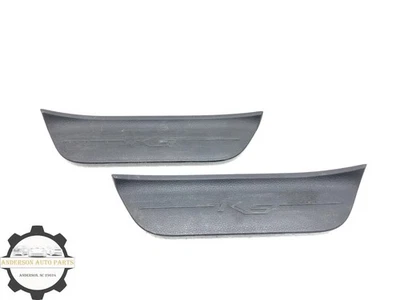 2021-2024 KIA K5 LEFT RIGHT REAR DOOR SILL SCUFF PLATE TRIM SET X2 OEM - Image 1 of 4