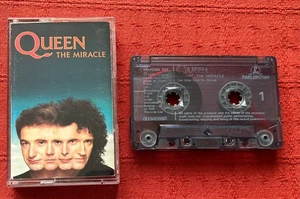 QUEEN - UK CASSETTE TAPE - THE MIRACLE - Picture 1 of 6